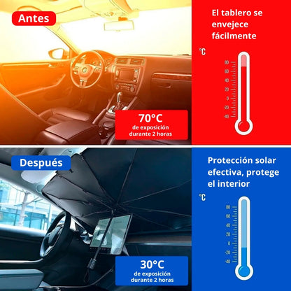 Parasol Para Auto + estuche " CoolDrive Plus"