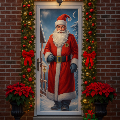 Funda  Puerta Navideña  (Adaptable a cualquier Diseño de  Puerta )