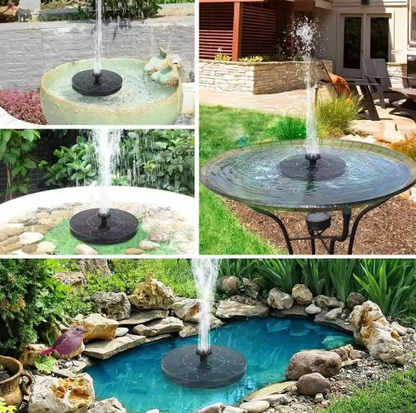 Fuente De Agua  Solar " OASIS  MAGIC" ⛲️( Incluye 5 tipo de chorros )