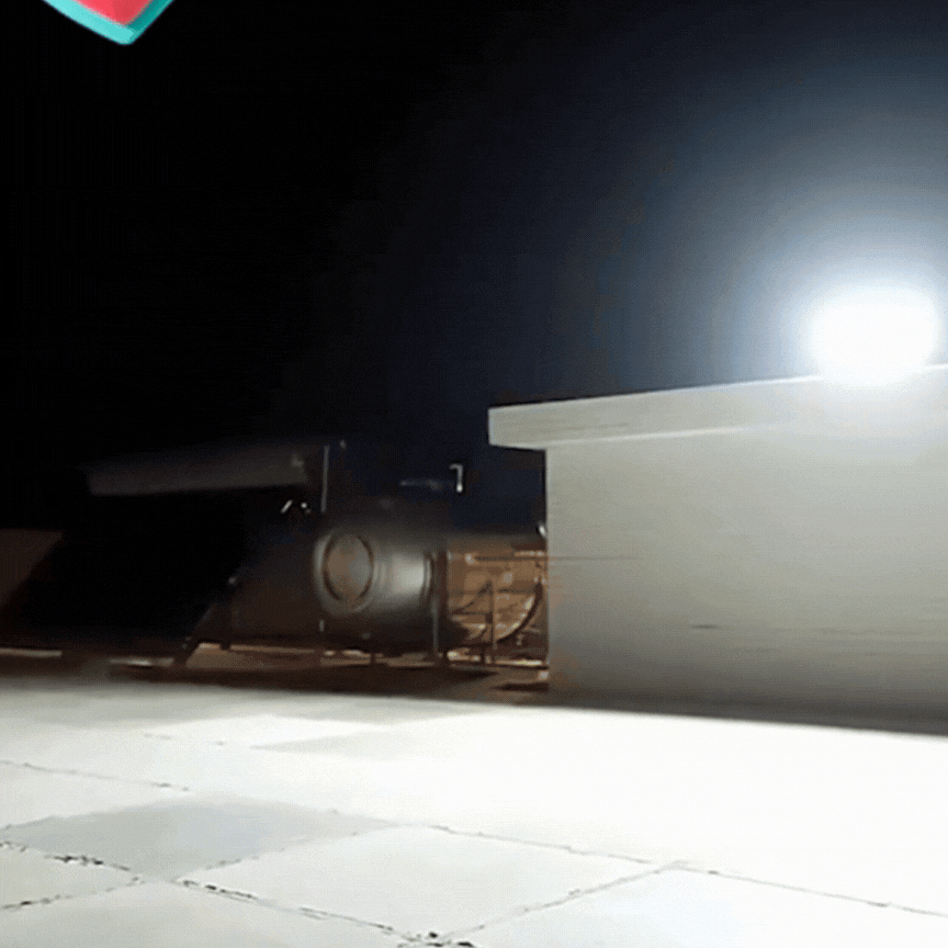 Lámpara Exterior Solar LED  "Power Sun "⚡