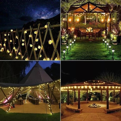 Guirnalda Solar "SOLARE LUXE" (50 BOMBILLOS)