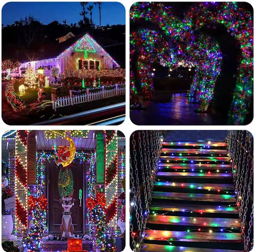 Guirnalda Solar ✨" Luz de Hadas 🌞"   ( 50 mts)