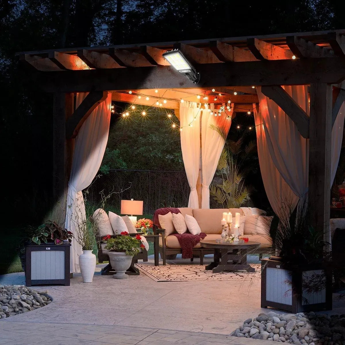 Lámpara Exterior Solar LED  "Power Sun "⚡