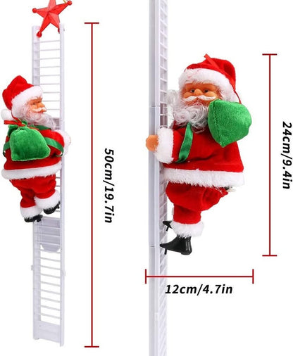 Noel Sube Escaleras con Movimiento, "Christmas Climb"