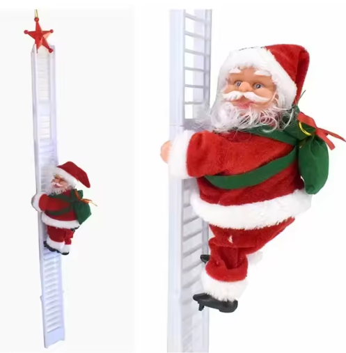 Noel Sube Escaleras con Movimiento, "Christmas Climb"