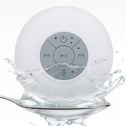 Parlante Bluetooth con ventosa  "AquaBeat" (Resistente al Agua,)