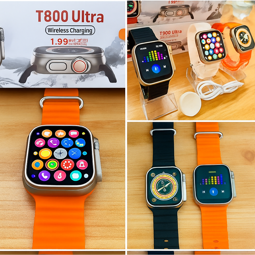 Reloj Smartwath T800" Ultra Max " ( 2 CORREAS)
